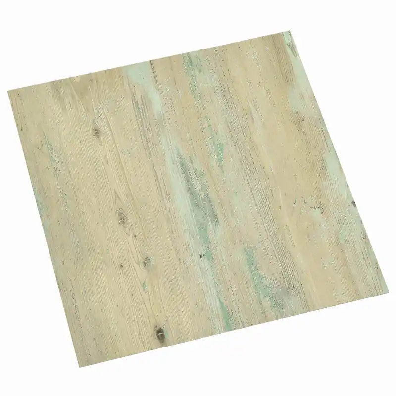 Hoge Kwaliteit vidaXL Tavole per Pavimenti 5,11 m² 55 pcs PVC Bianco e Marrone Chiaro