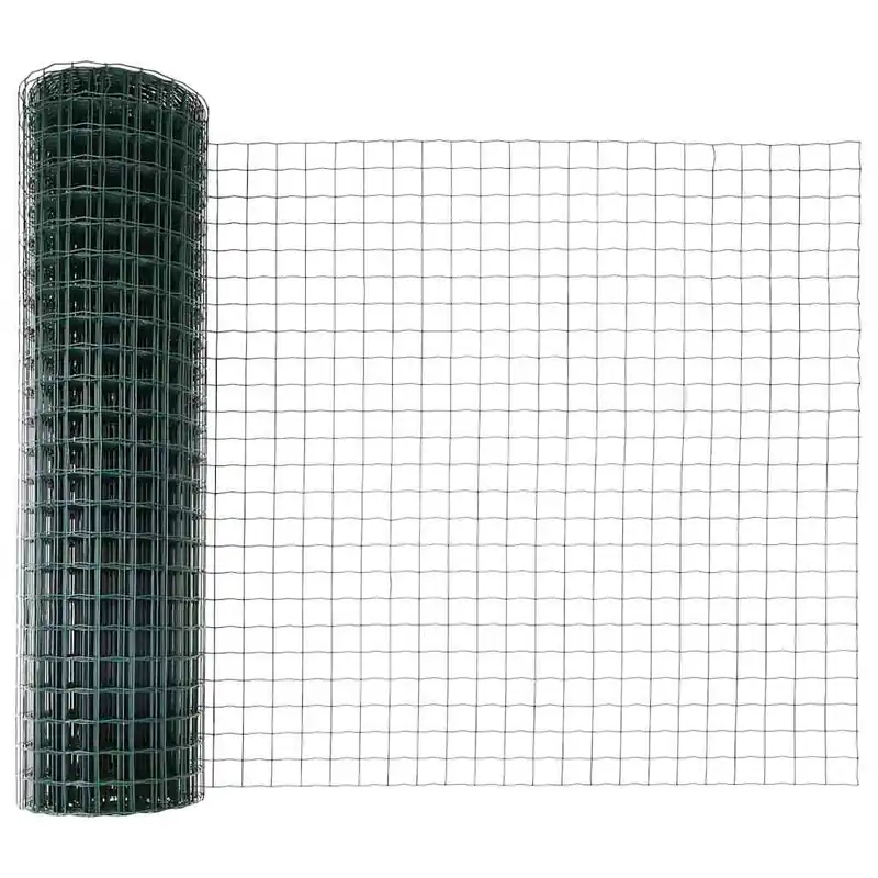 Laatste Versie vidaXL Recinzione Euro con palo 10 x 1 m Acciaio rivestito in PVC Rete