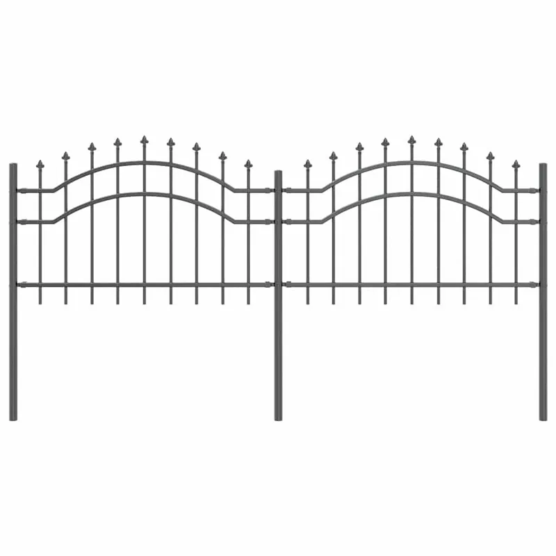 vidaXL Recinzione per Giardino Woerden Bianco 240 x 165 cm Laatste Kans