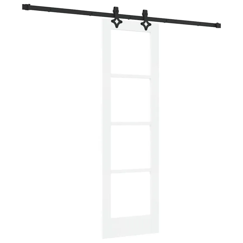 Laatste Kans vidaXL Porta scorrevole Bianco 61 x 198,5 cm