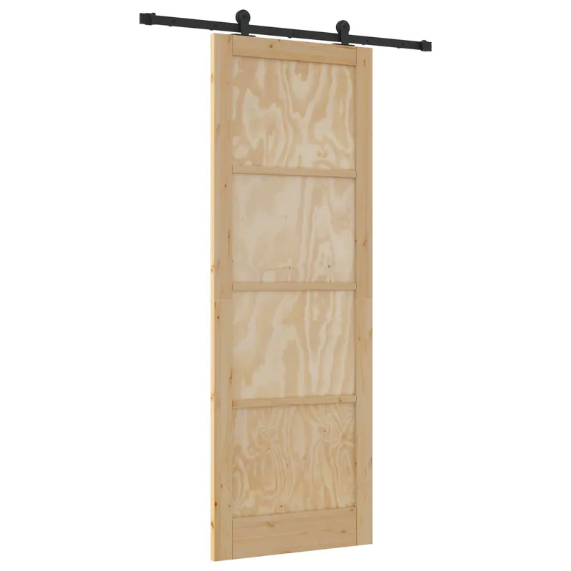 Bestseller vidaXL Porta scorrevole ORKDAL Naturale 83 x 232 cm