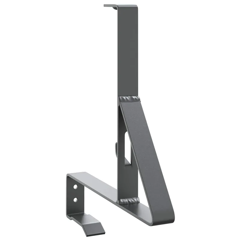 Actieprijs vidaXL Supporto per guardia della neve Antracite 29,5 x 3 x 34,5 cm