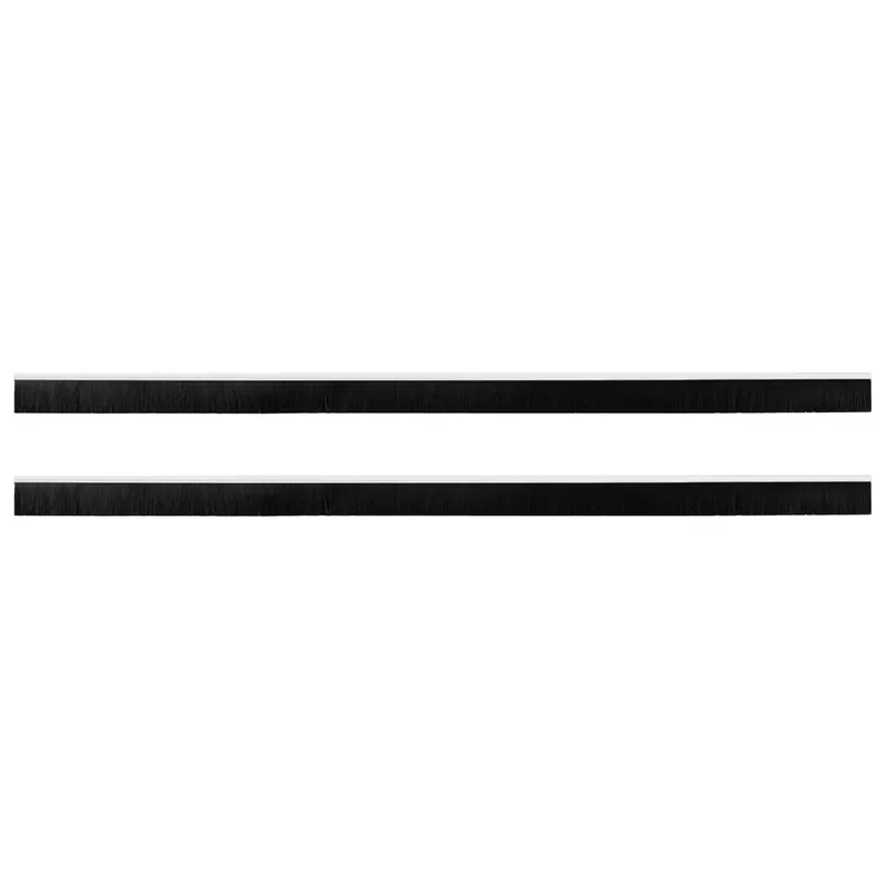 vidaXL Spazzole per porte autoadesive 2 pcs Bianco 100 cm Express Levering