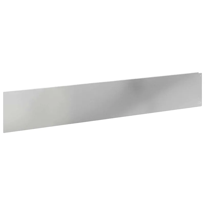 vidaXL Bordura per Prato 30 pcs 100 x 18 cm Acciaio Argento Gecertificeerd