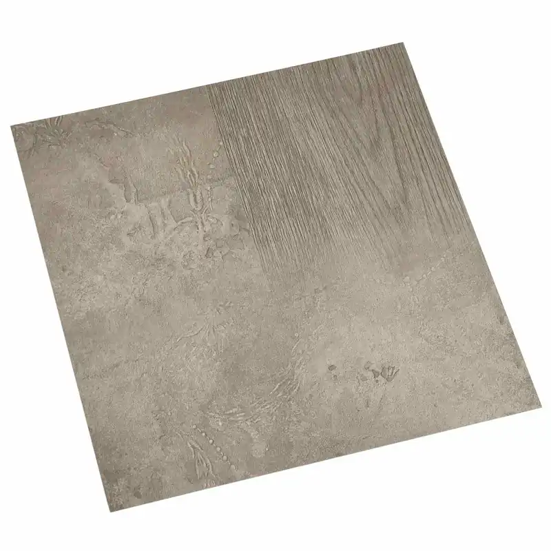 vidaXL Tavole per Pavimenti 5,11 m² 55 pcs PVC Marrone scuro e Grigio Betrouwbaar