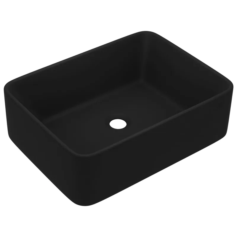 Fabrieksprijs vidaXL Lavandino Luxury Nero Opaco 41x30x12 cm in Ceramica