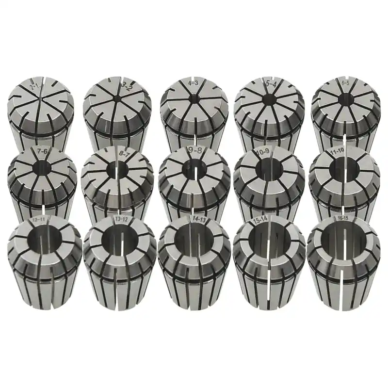 Shop Nu vidaXL Pinze per Colletti ER25 Set Utensili per Tornitura 15 pz