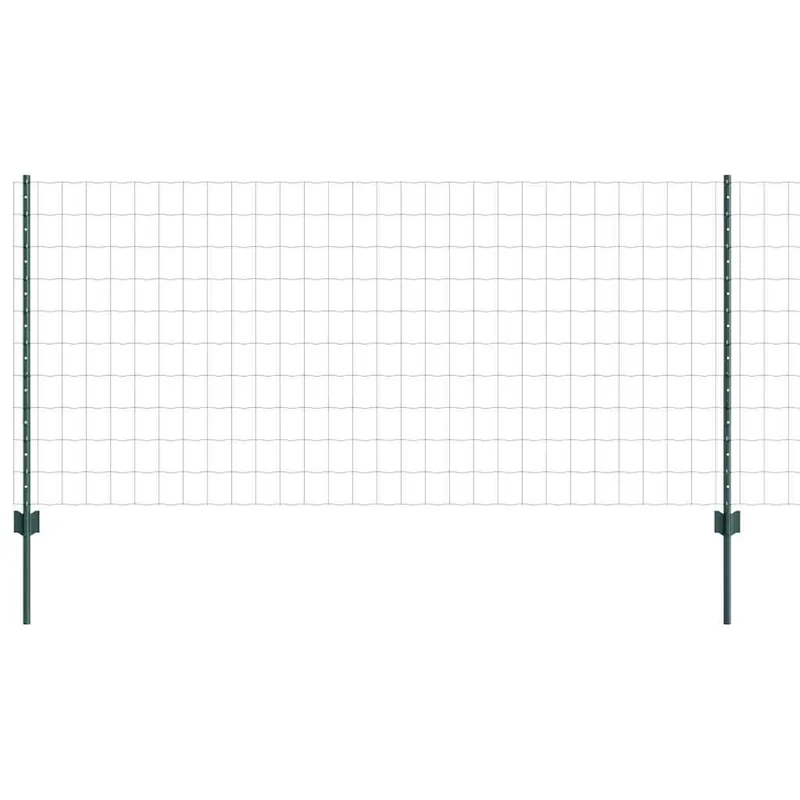 Finale Uitverkoop vidaXL Recinzione Euro con palo 25 x 1 m Acciaio rivestito in PVC Rete