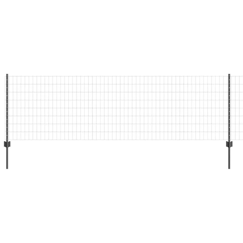 vidaXL Recinzione Euro con palo 10 x 0,8 m Acciaio rivestito in PVC Exclusieve Aanbieding