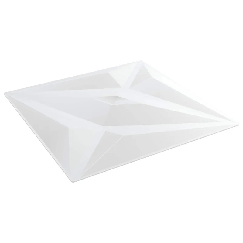 Beste Prijs vidaXL Pannelli da parete 24 pcs Stella Bianca 50 x 50 cm Schiuma XPS