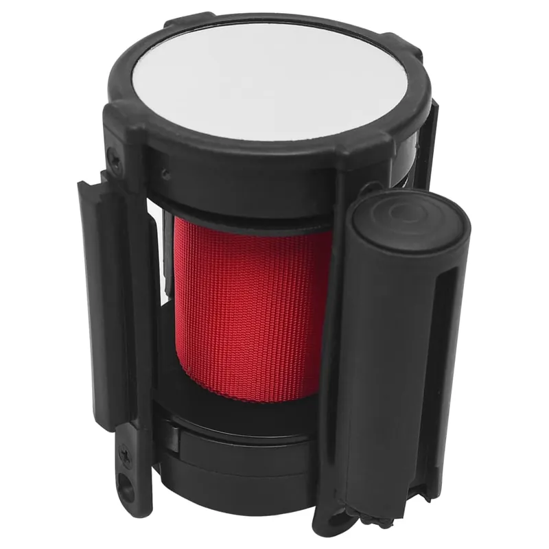 Laatste Versie vidaXL Barriera a Nastro Retrattile 200 cm Rossa