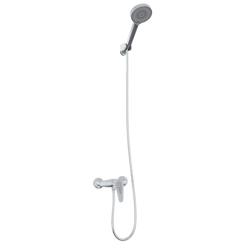 vidaXL Set di doccia con soffione Cromo G 1 / 2 pollici Lage Prijs
