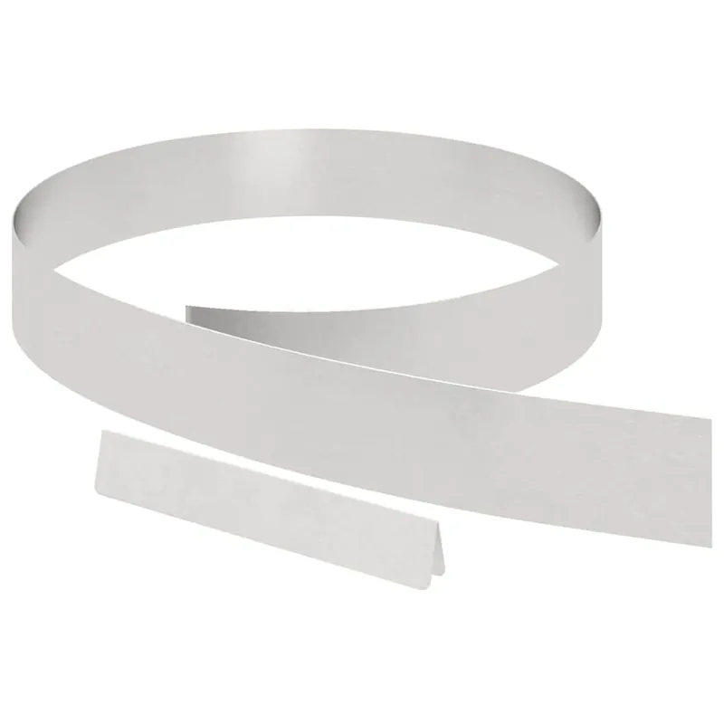 vidaXL Bordura per Prato Argento 450 x 0,05 x 10 cm Meest Verkocht