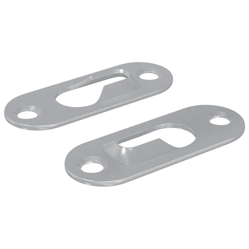 Weekendaanbieding vidaXL Appendino a forma di chiave 2 pcs Argento 45 x 16 x 3.5 mm
