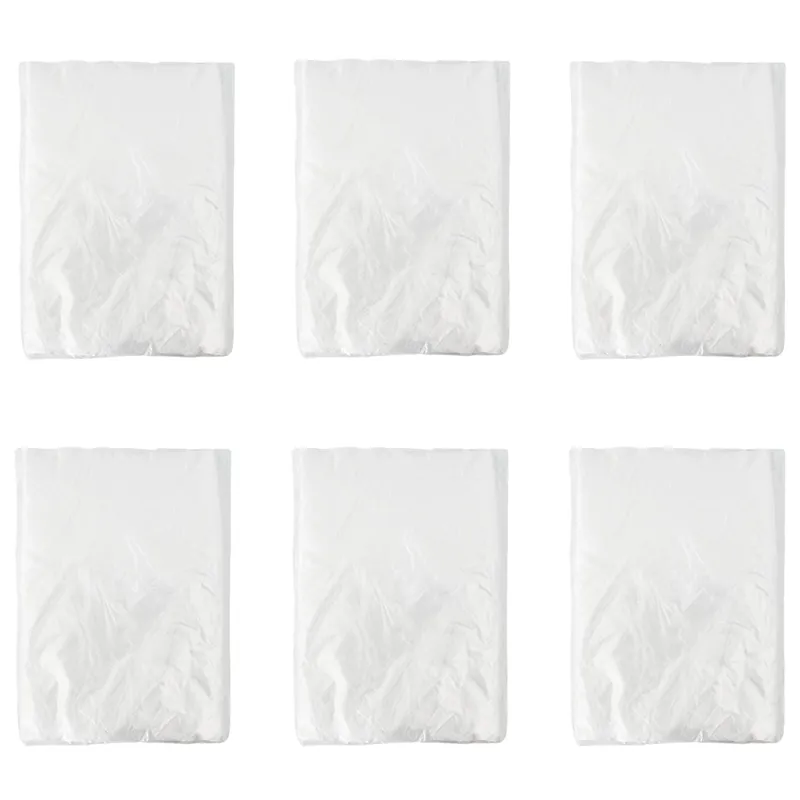 Betaalbaar vidaXL Foglio antipolvere 6 pcs Trasparente 400 x 500 cm HDPE