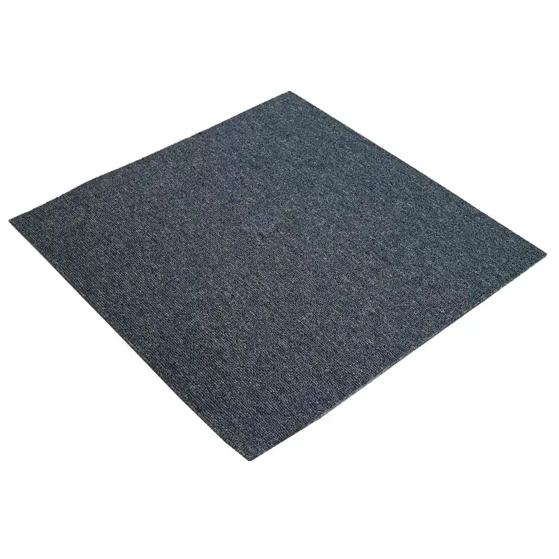 vidaXL Piastrella per Tappeto Blu Grigio 50 x 50 cm 4 pcs PP e Bitume Favoriet