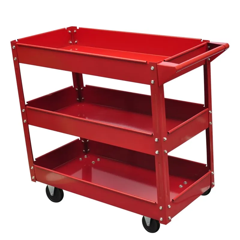 Beperkt Aanbod vidaXL Carrello Portautensili 100 Kg