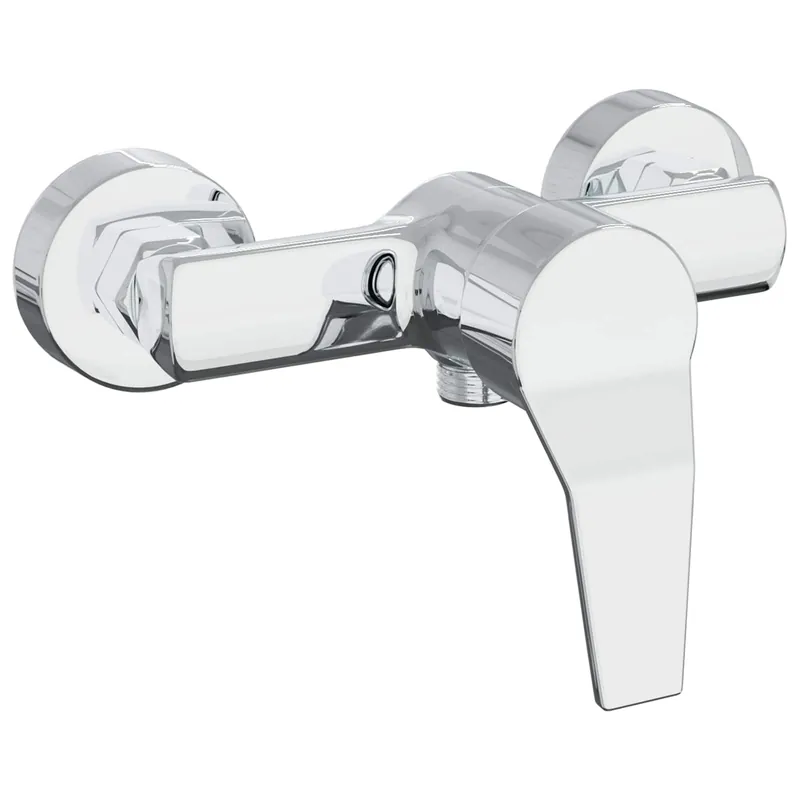 vidaXL Miscelatore Doccia Cromo G 1 / 2 pollici Ottone Snelle Levering
