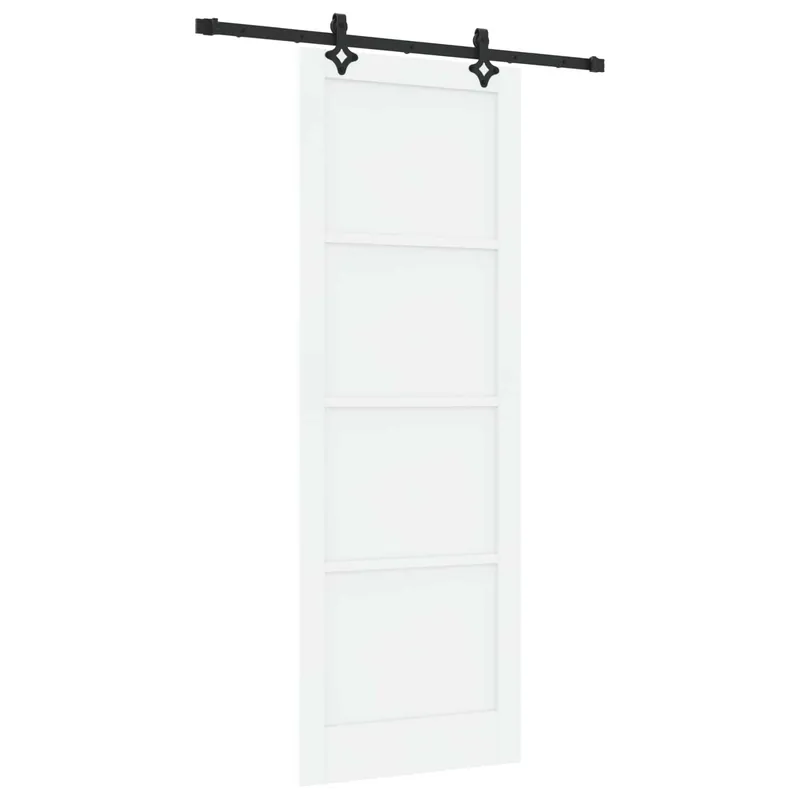 vidaXL Porta scorrevole ORKDAL Bianco 83 x 232 cm Bestel Nu