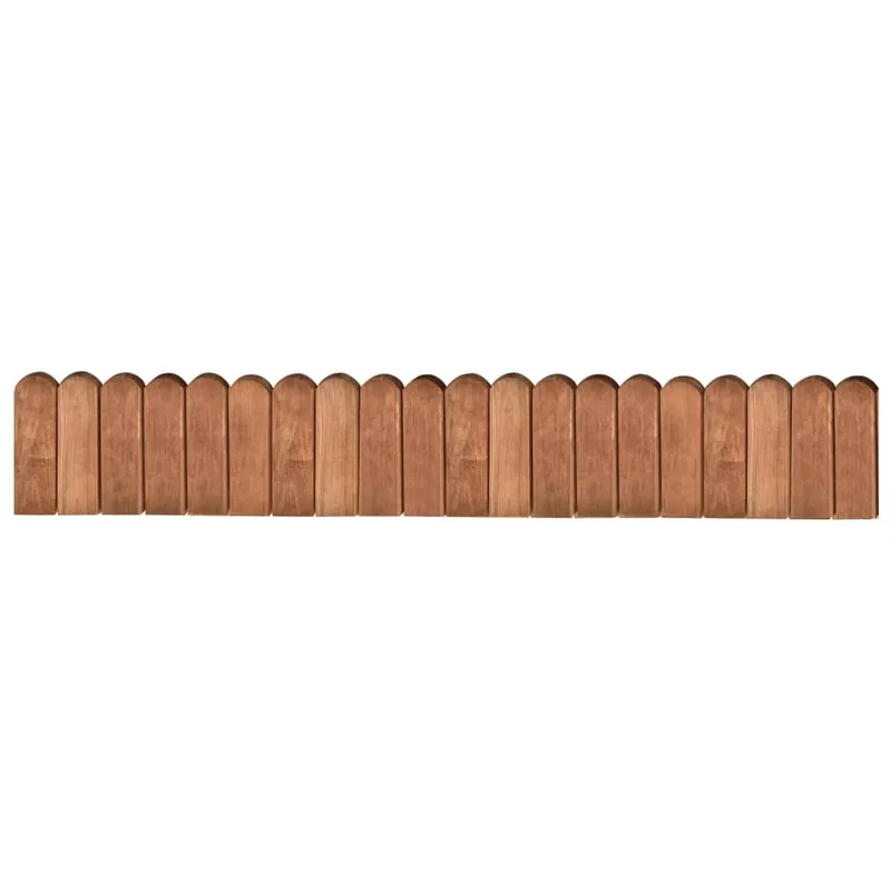 vidaXL Rotolo di Bordura Marrone 120cm in Legno di Pino impregnato Aanbieding