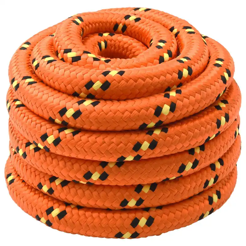 Gratis Retour vidaXL Corda da Barca 5 m 3 Arancione PP