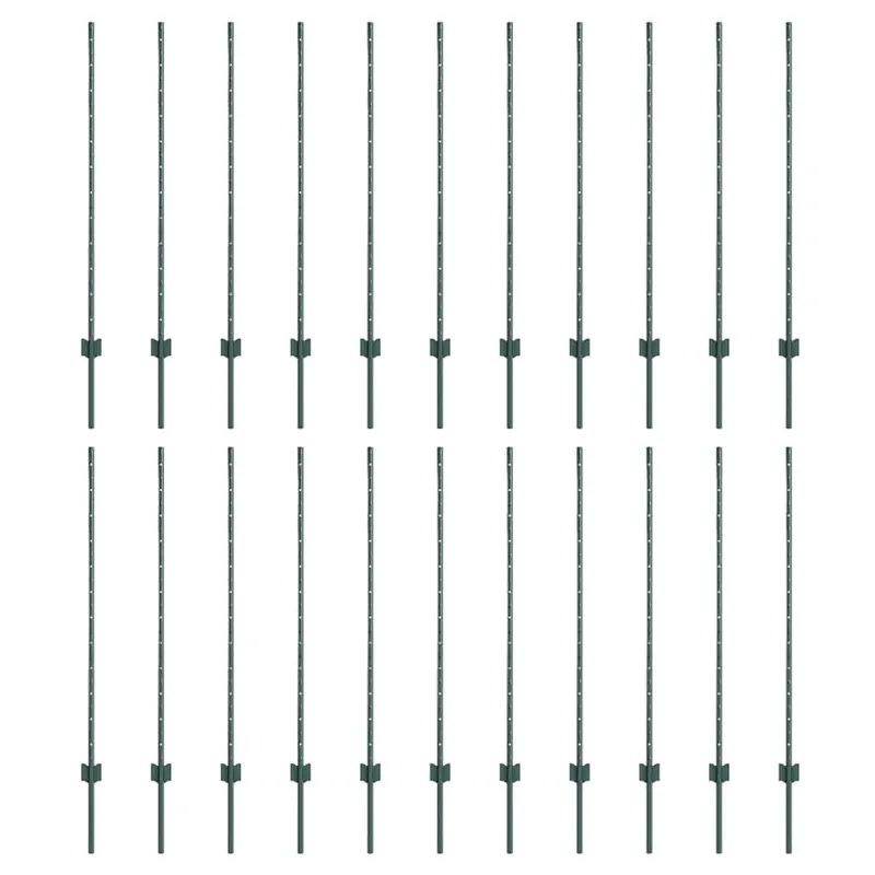 Nu Kopen vidaXL Palo per recinzione interrato 22 pz Verde 160 cm
