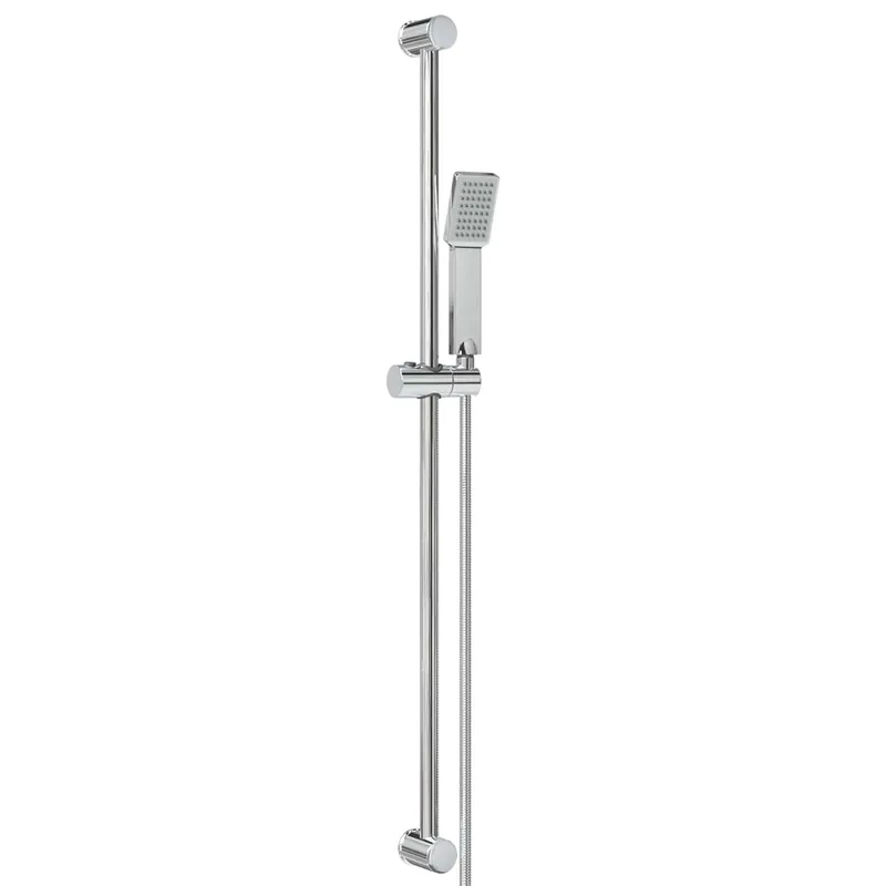 Voordeelprijs vidaXL Set di Sistema Doccia Cromato 100 cm Acciaio Inox