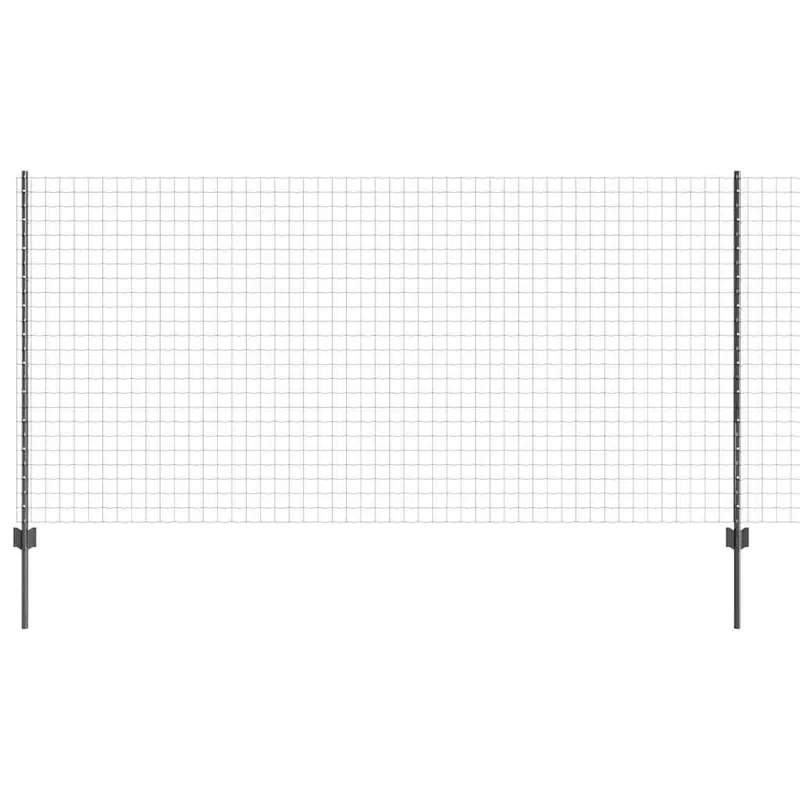 vidaXL Recinzione Euro con palo 25 x 1,2 m Acciaio rivestito in PVC Uitverkoop