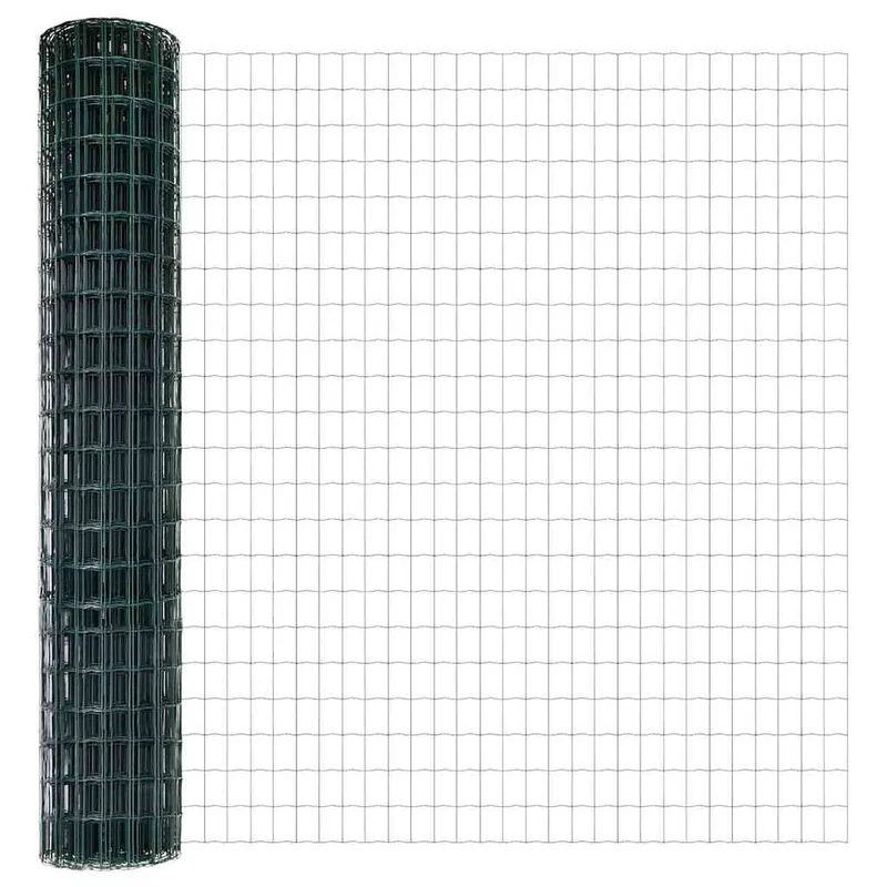 vidaXL Recinzione Euro con palo 10 x 1,5 m Acciaio rivestito in PVC Bestseller