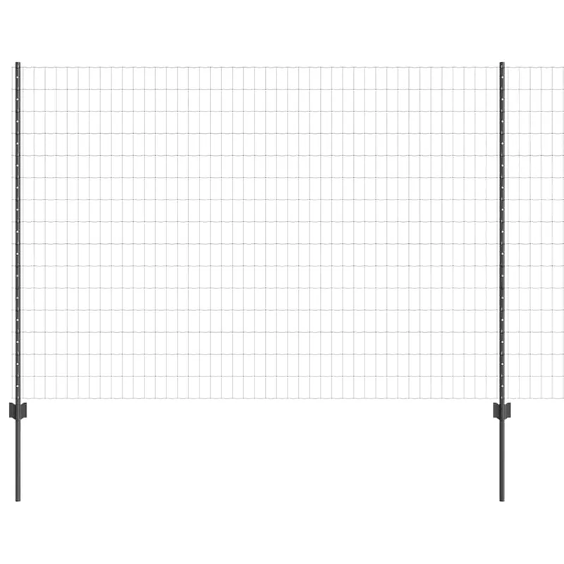 Alleen Vandaag vidaXL Recinzione Euro con palo 10 x 1,5 m Acciaio rivestito in PVC