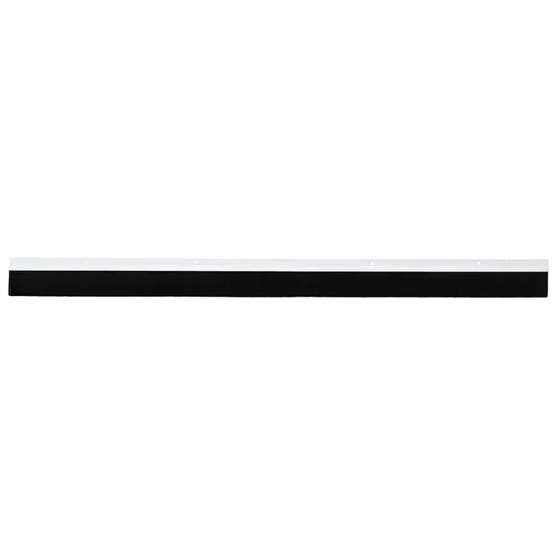 Superprijs vidaXL Spazzole per porte a vite 2 pcs Bianco 100 cm Lega di alluminio