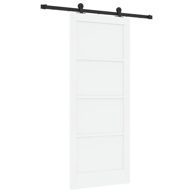 vidaXL Porta scorrevole ORKDAL Bianco 83 x 202 cm Koop Online
