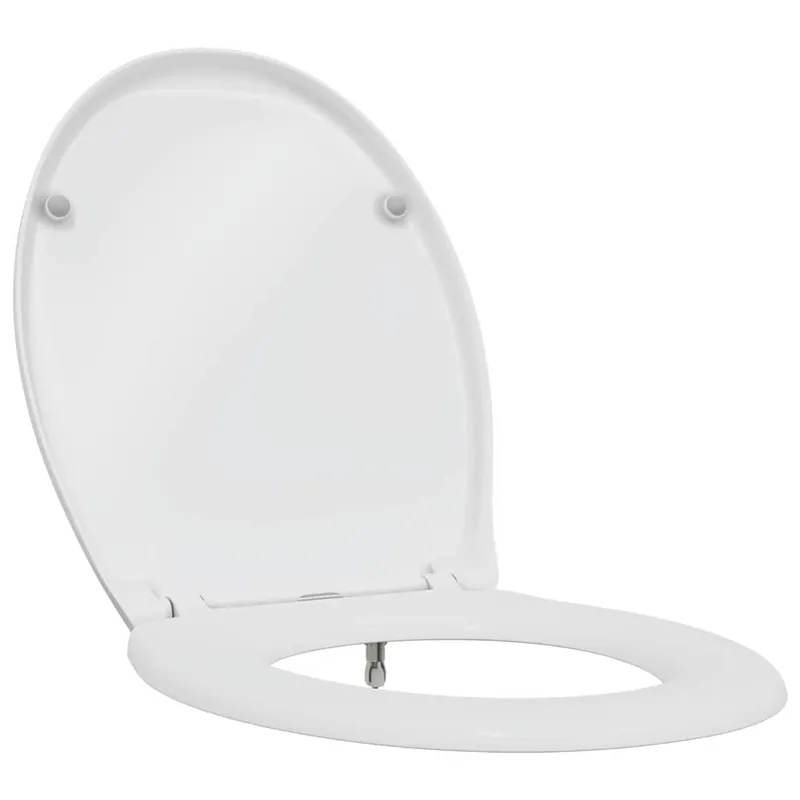 Gecertificeerd vidaXL Sedile del WC Bianco 47 x 37 x 4 cm Duroplast