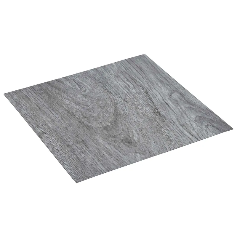 vidaXL Tavole per Pavimenti 55 pcs Grigio chiaro 5,11 m² PVC Express Levering