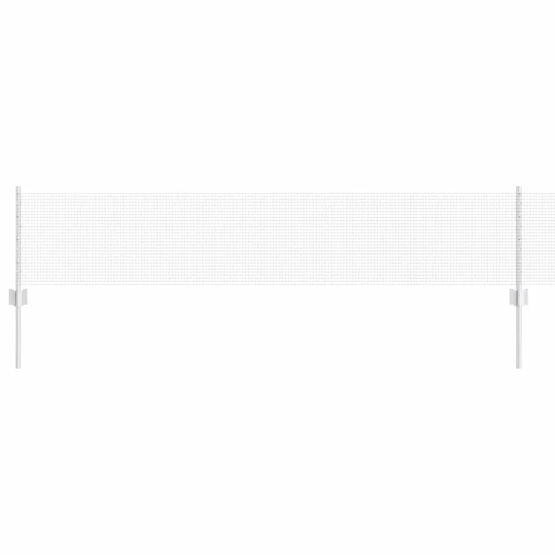 vidaXL Recinzione in rete saldata con pali 10 x 0,4 m Acciaio zincato Dagaanbieding