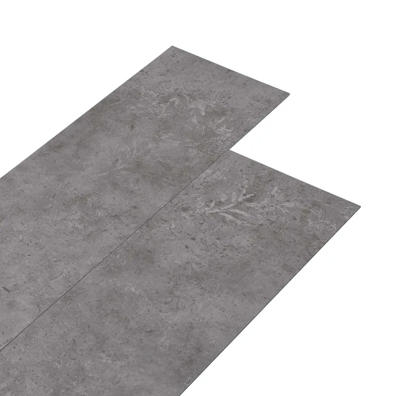 vidaXL Tavole per Pavimenti 36 pcs Grigio Cemento 5,02 m² PVC Goedkoop