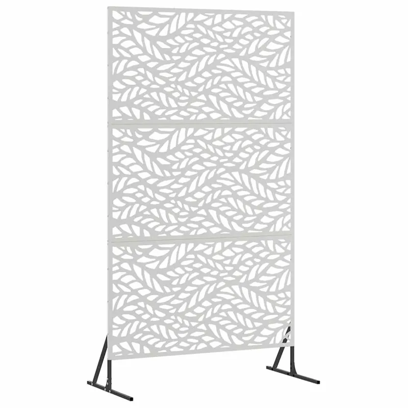 Betaalbaar vidaXL Schermo per Privacy 100 x 50 x 180 cm Acciaio Inox Argento