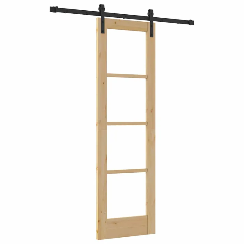 Actieprijs vidaXL Porta scorrevole ORKDAL Naturale 61 x 198,5 cm
