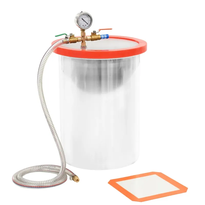 Seizoensaanbieding vidaXL Camera a Vuoto in Acciaio Inossidabile 22,7 L