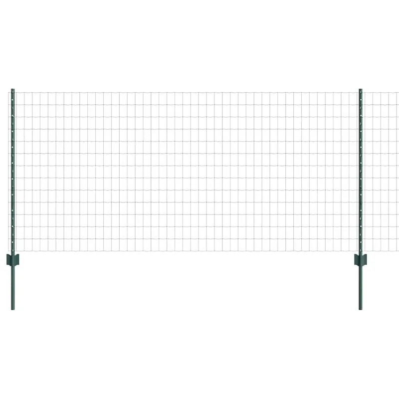 Weekendaanbieding vidaXL Recinzione Euro con palo 25 x 1 m Acciaio rivestito in PVC Rete