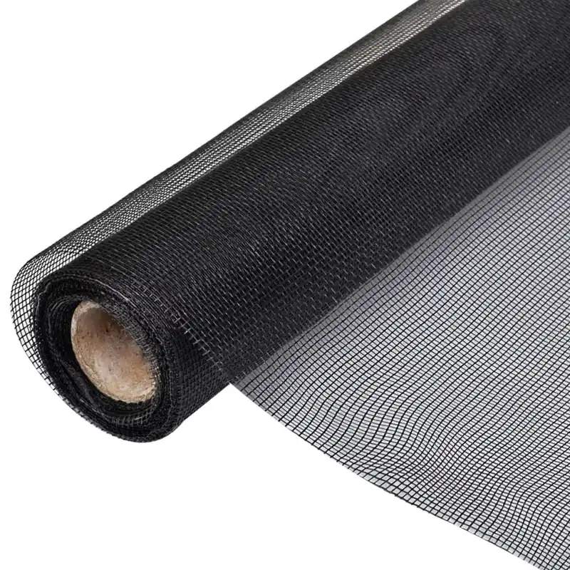 vidaXL Zanzariera in Fibra di Vetro 100x1000 cm Grigia Korting