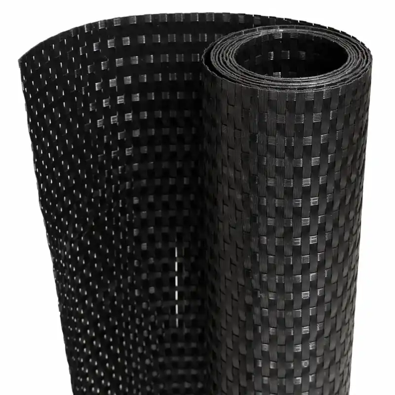 vidaXL Schermi da Balcone 5 pz Neri 255x19 cm in Polyrattan Gecertificeerd