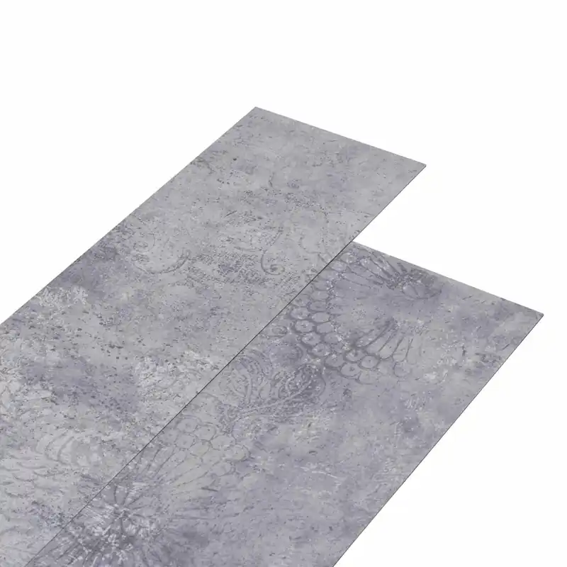 vidaXL Listello per Pavimentazione Autoadesivo 32 pcs Grigio Cemento Voordeelprijs