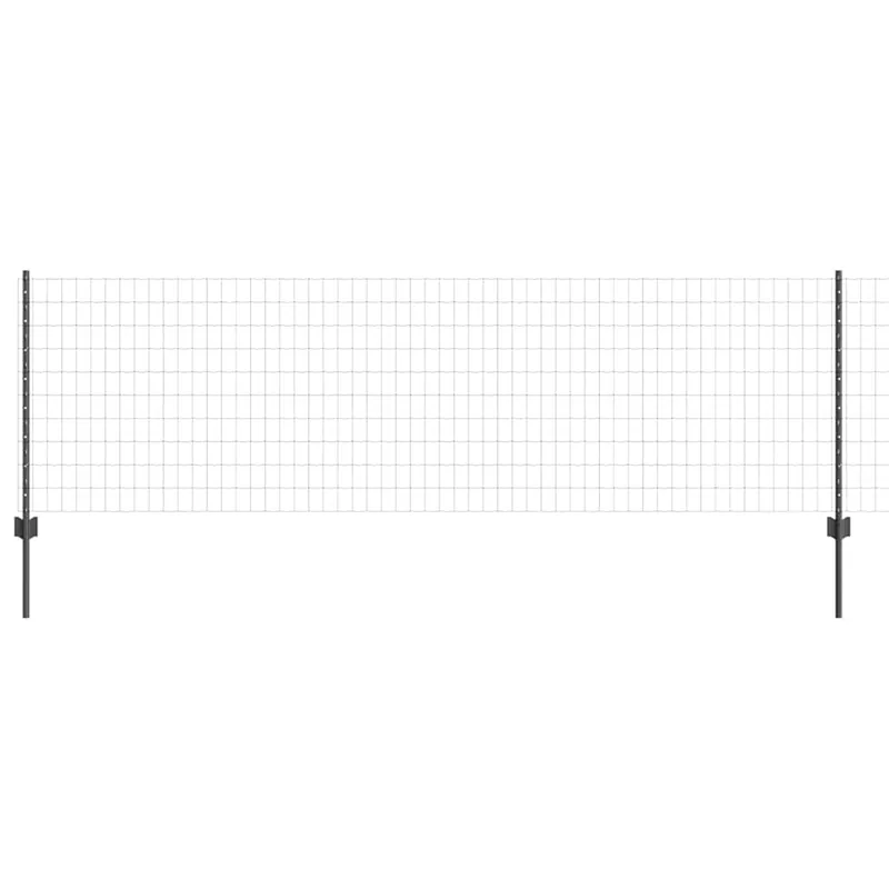 Bestseller vidaXL Recinzione Euro con palo 10 x 0,8 m Acciaio rivestito in PVC