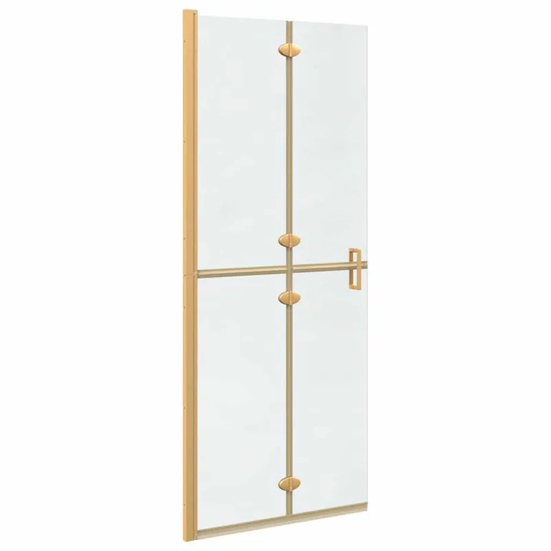 vidaXL Parete doccia walk-in Oro 80 x 6,5 x 190 cm Op = Op