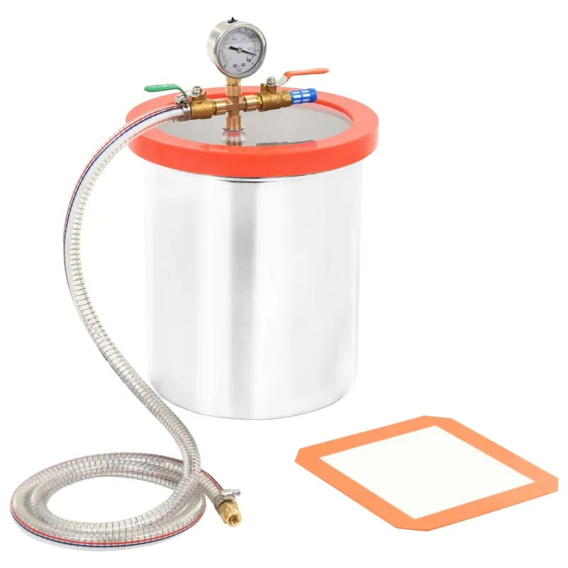 vidaXL Camera a Vuoto in Acciaio Inossidabile 11,42 L Actieprijs