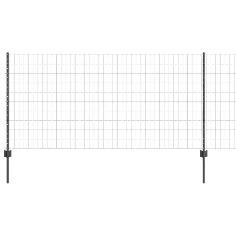 vidaXL Recinzione Euro con palo 25 x 1 m Acciaio rivestito in PVC Rete Direct Beschikbaar