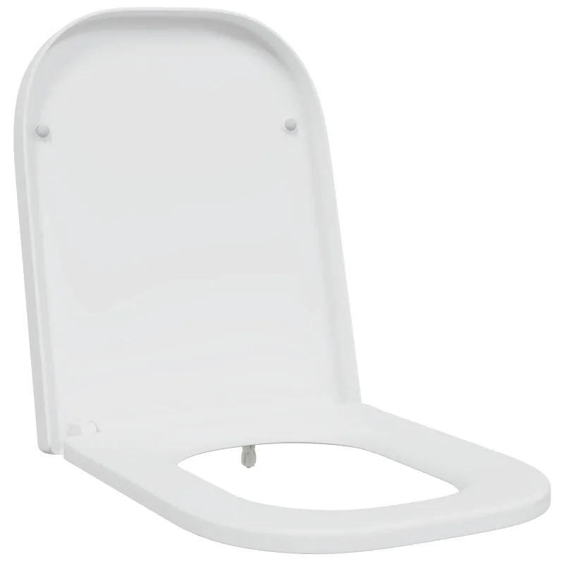 Betrouwbaar vidaXL Sedile del WC Bianco 47,5 x 35 x 3,6 cm Duroplast
