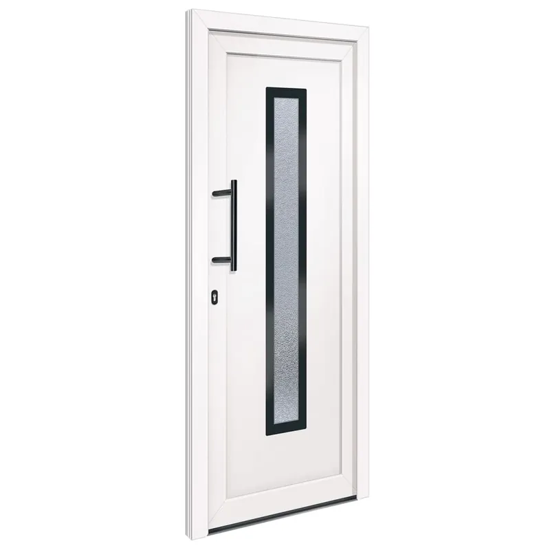 Laatste Kans vidaXL Porta Ingresso Bianca 88x200 cm in PVC