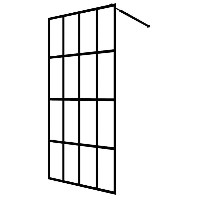 Gratis Retour vidaXL Cabina Doccia con Vetro Temperato Trasparente 80x195 cm